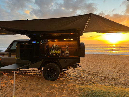 Rugged Road 4WD Espresso Bar: Coffee, Anywhere the Road Takes Us!
